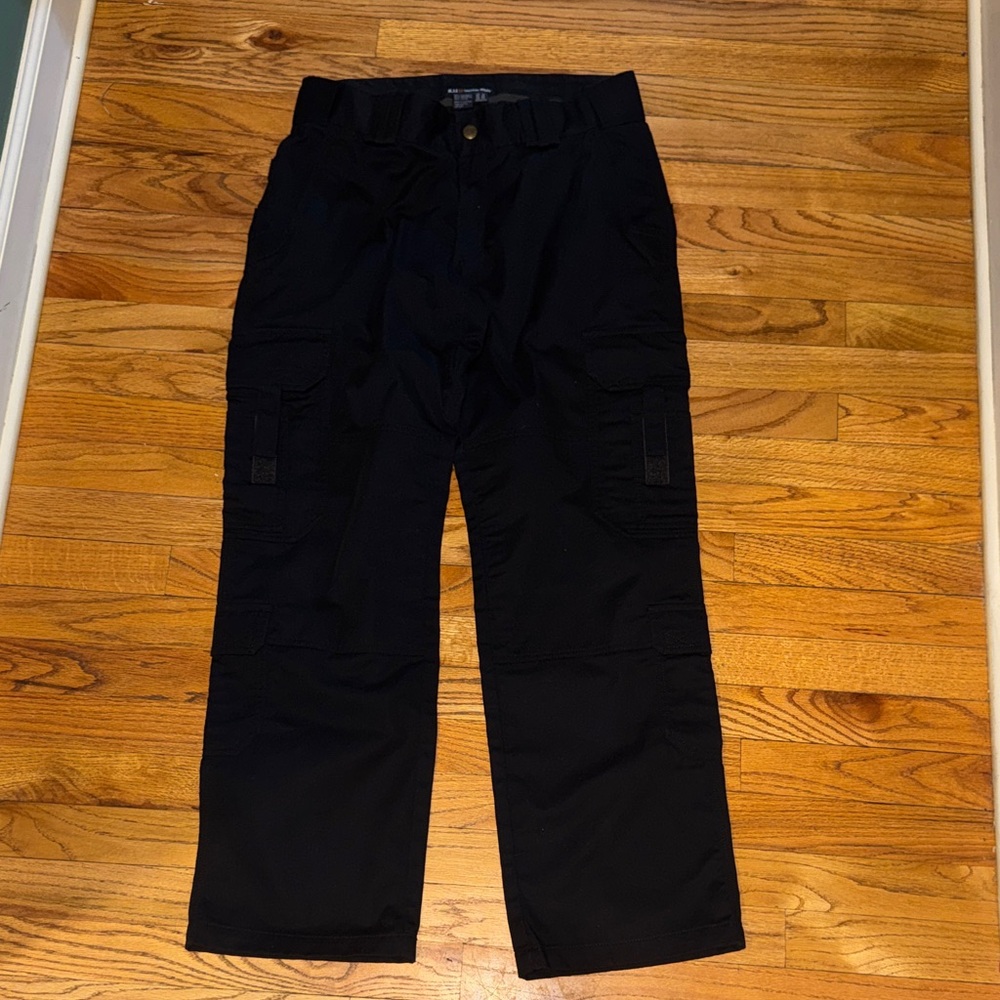 Women’s  Black 5.11 tactical Cargo Pants‎ size 12